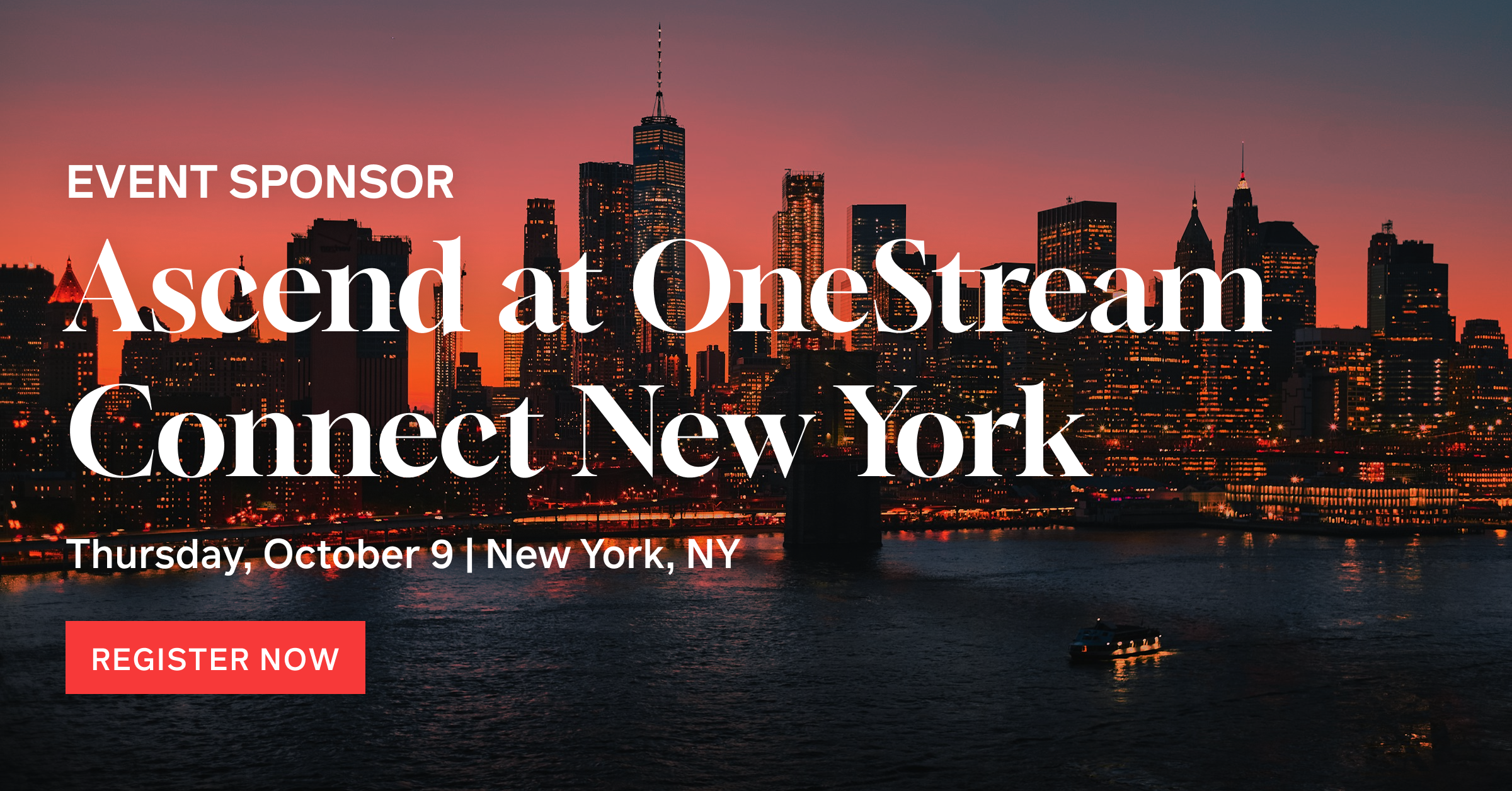 onestream,connect,new,york