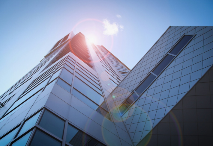 building-against-sky